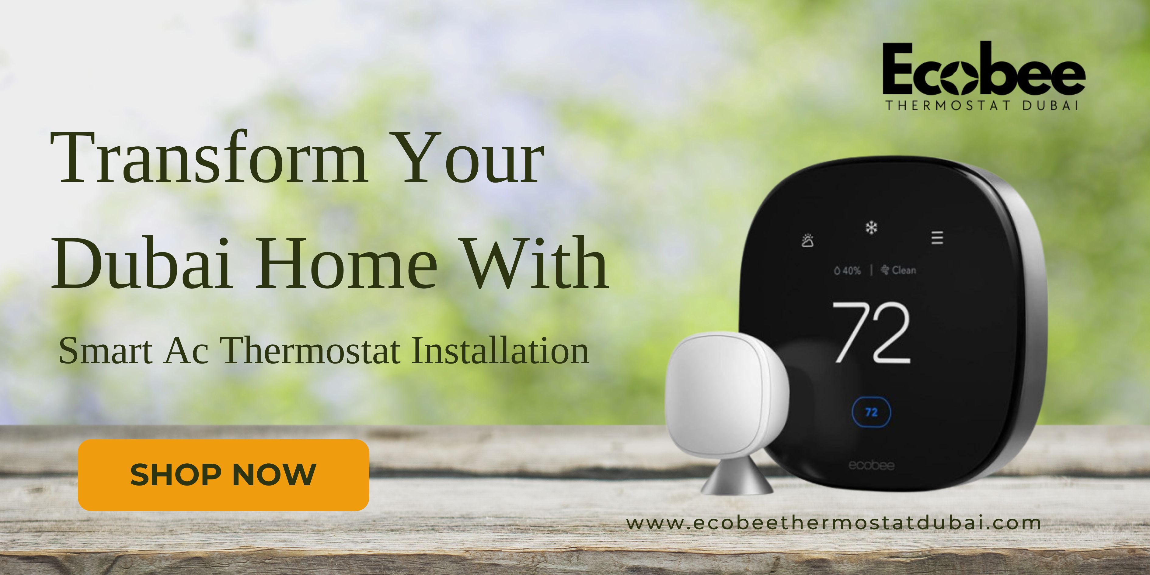Transform Your Dubai Home with Smart AC Thermostat Installation